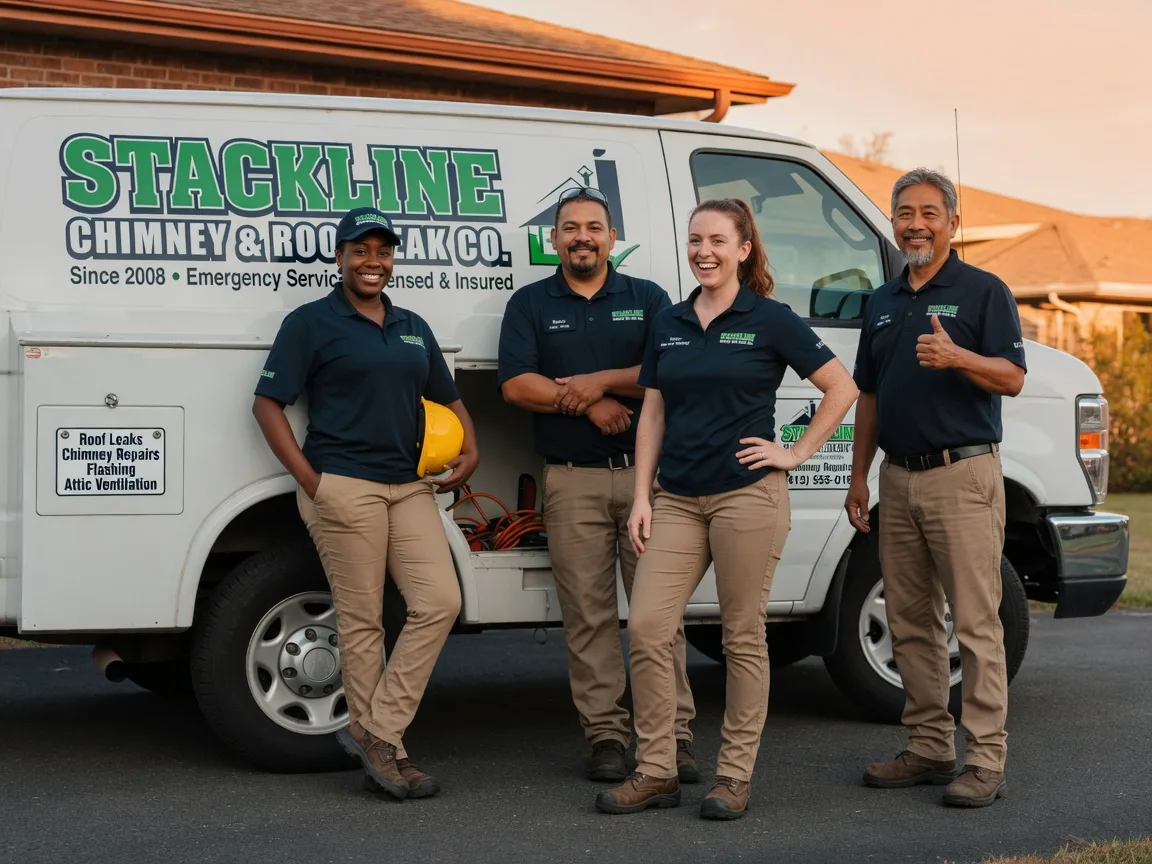 Chimney flashing repair company in Stoy, IL